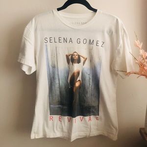 Selena Gomez Revival Concert Tour T-shirt